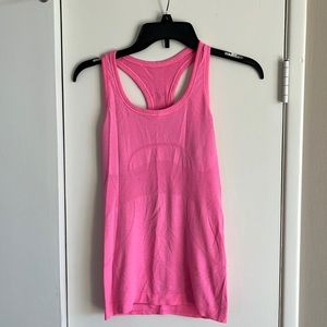 Lululemon hot pink workout tank